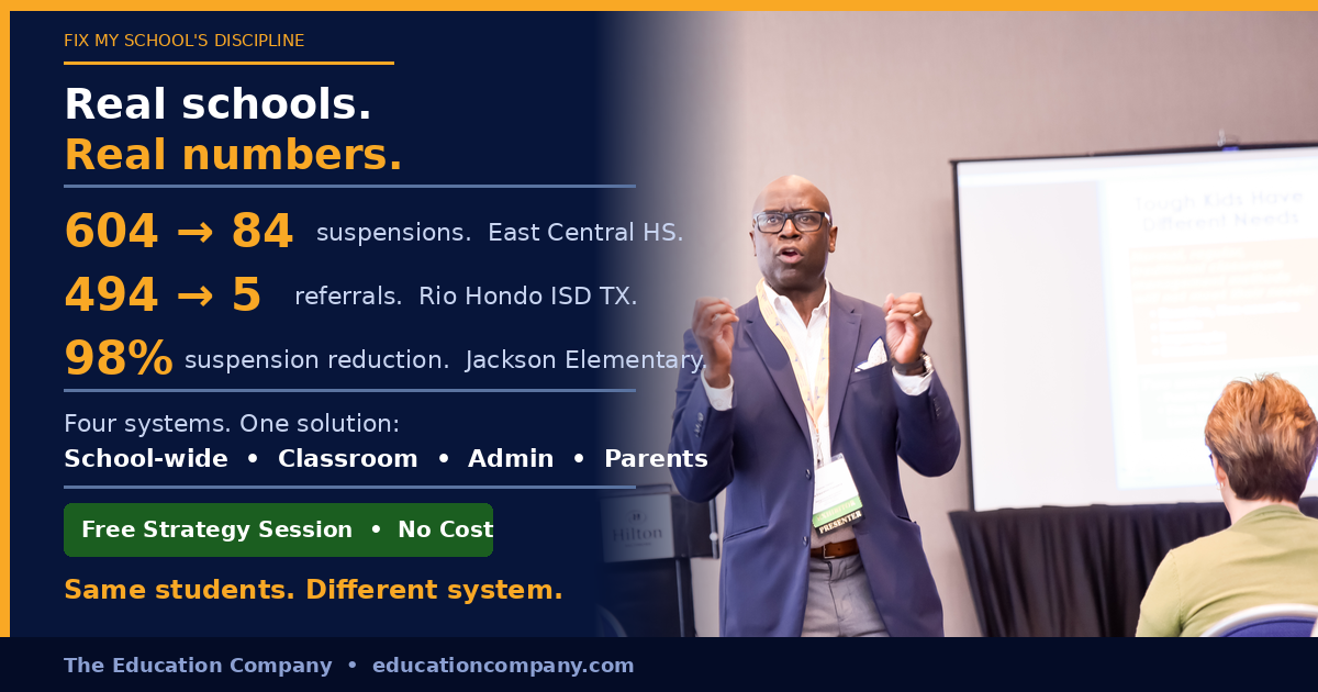 Fix My School's Discipline — EDCO | The Education Company